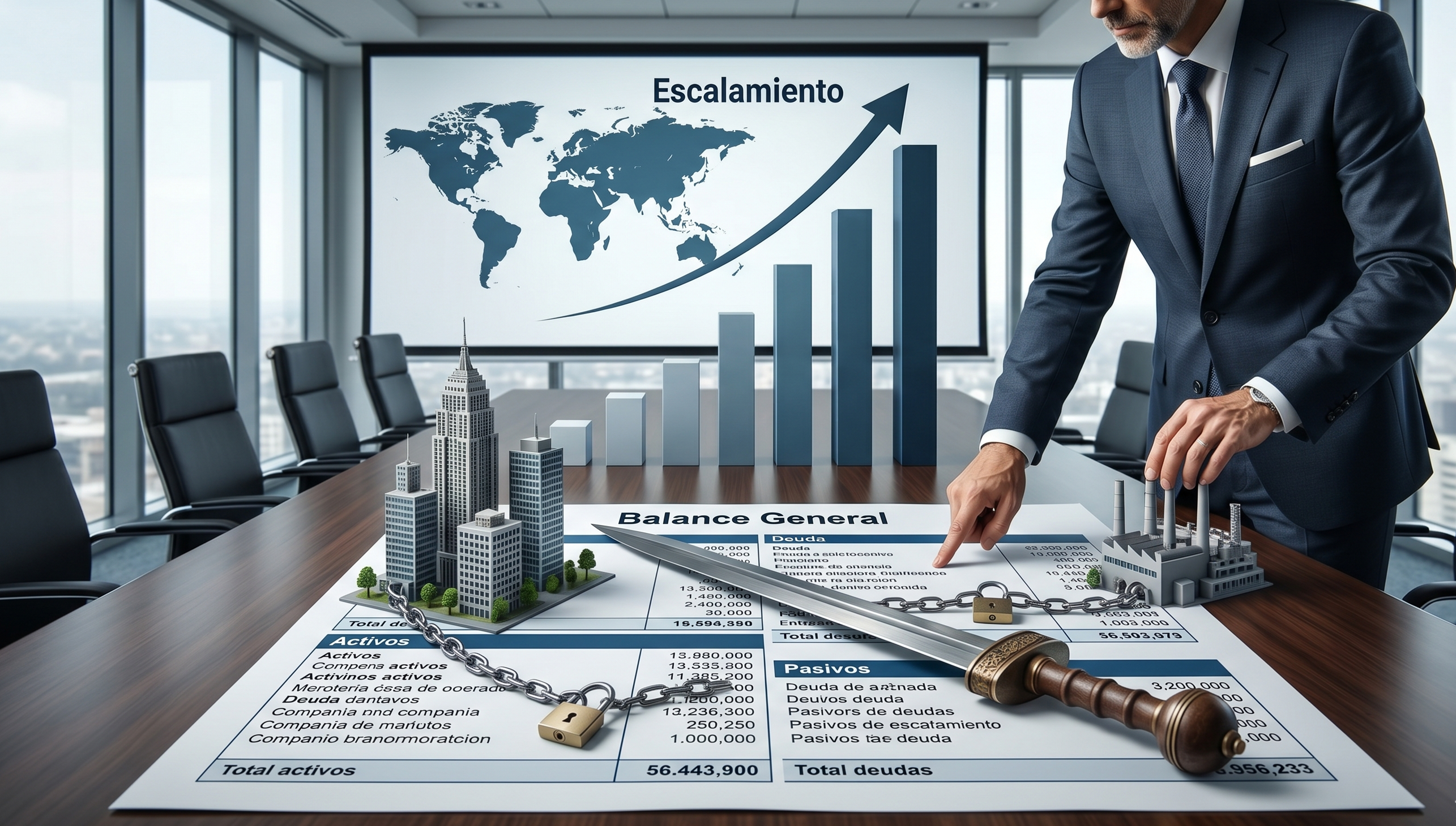 El Balance General como arma estratégica: Cómo usar su deuda para financiar el escalamiento sin perder el control